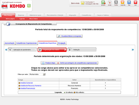 Tabula&ccedil;&atilde;o de dados