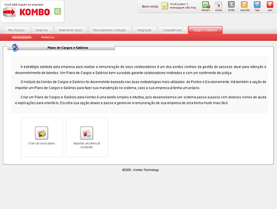 Importa&ccedil;&atilde;o de um plano j&aacute; existente