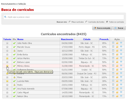 Gerenciamento de usu&aacute;rios